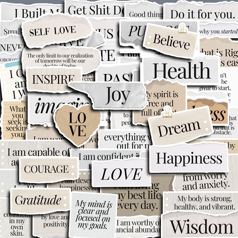 Kids Toys Quotes - 60 Adesivi Divertenti con Citazioni e