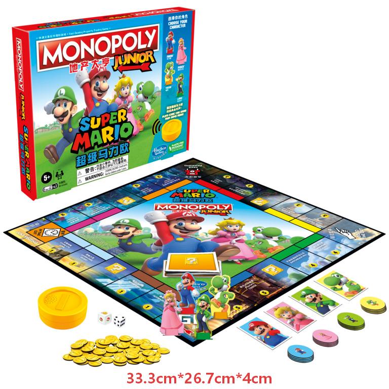 Hasbro Game Monopoly - Gioco di Carte MONOPOLY Super Mario