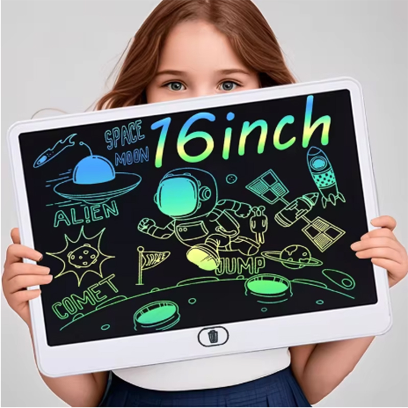 Kids Toys Learning - Tavola da disegno LCD portatile da