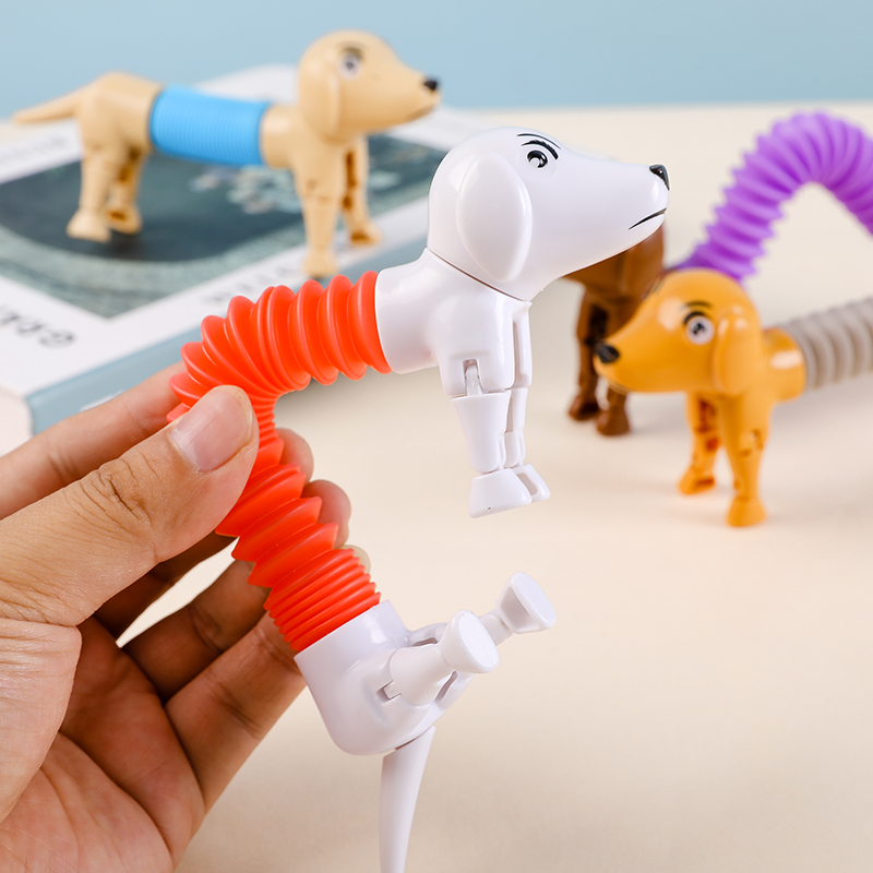 Kids Toys Youtube - Novità Spring Dog Pop Tubes giocattolo