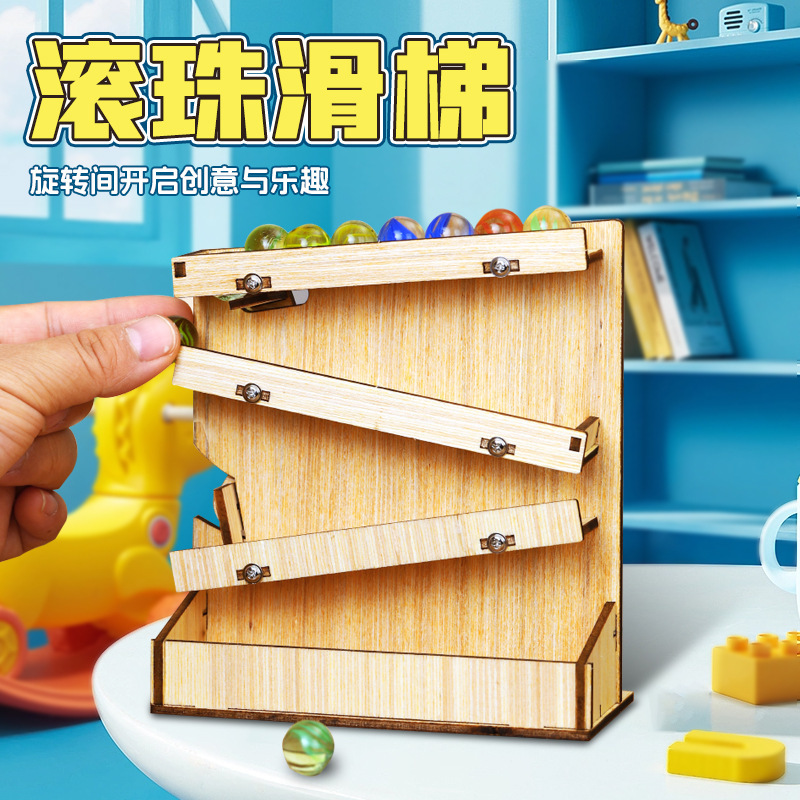 Marble Run Set - Kit Fai-da-Te Pista per Biglie in