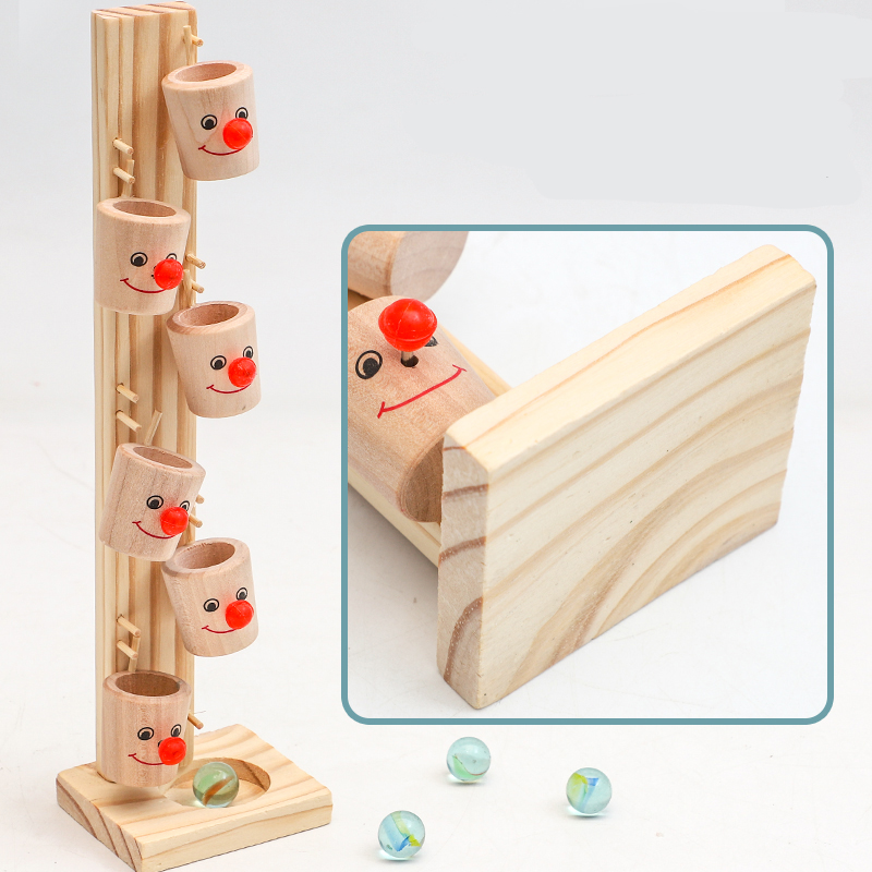 Montessori Clown Pattern Block - Marble Run Set recensione e prezzo