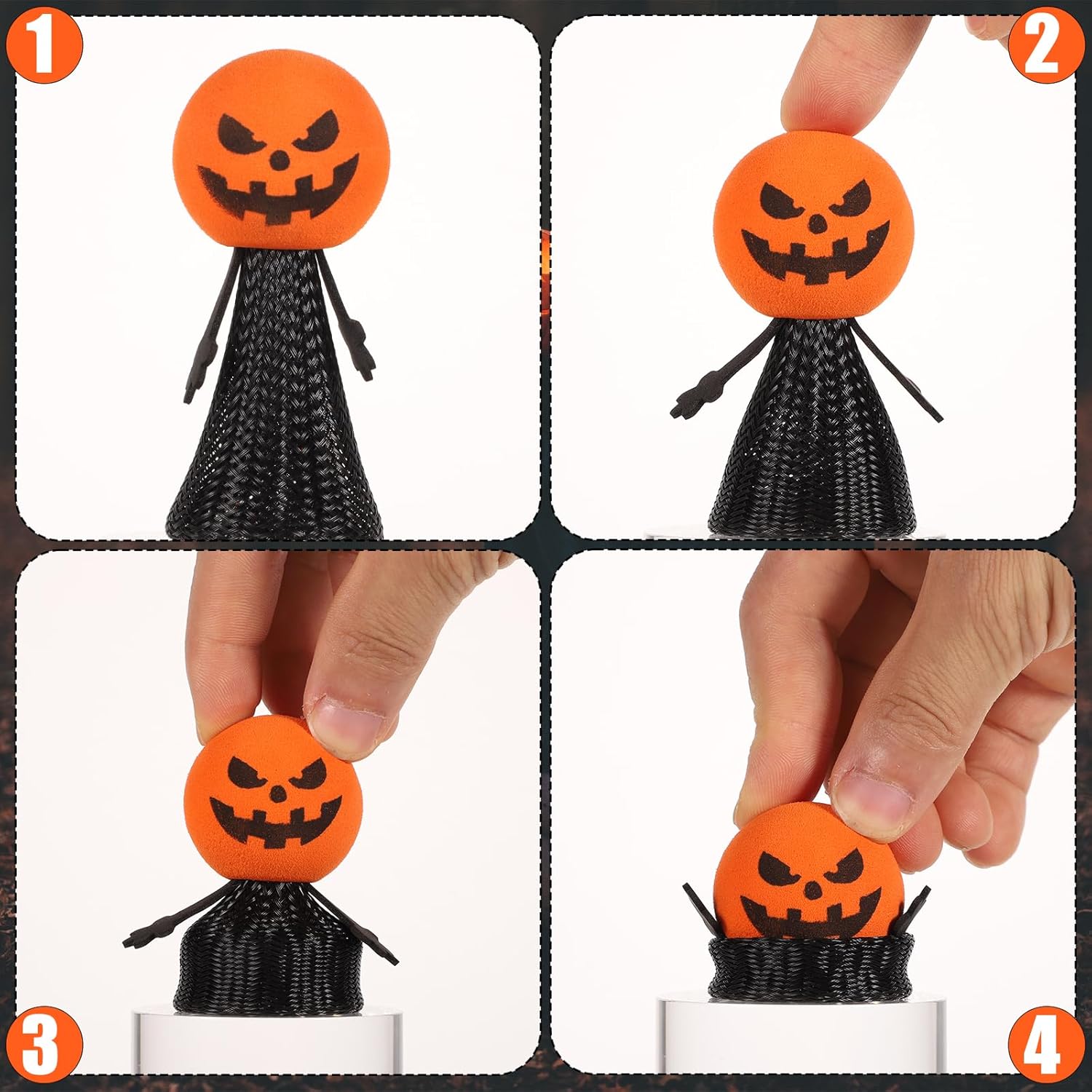 5 pezzi di ornamenti da tavolo - Kids Toys Jumping Poppers recensione e prezzo