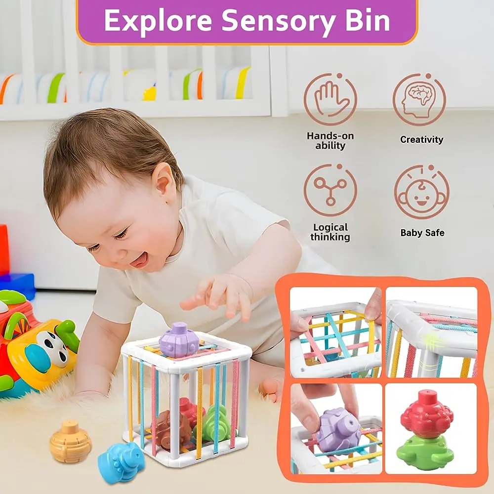 Cubo Montessori Arcobaleno Col - Kids Toys Learning recensione e prezzo