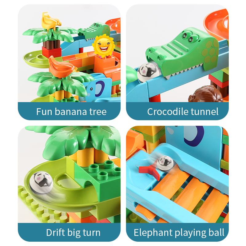 283PCS ruote di rotolamento pe - Marble Run Set recensione e prezzo