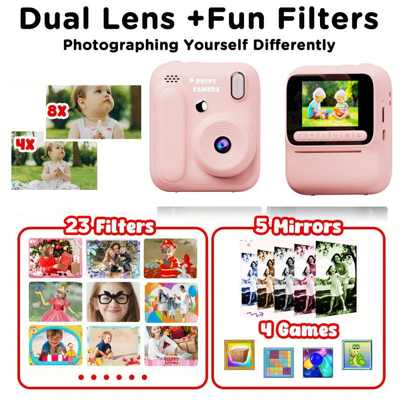 Macchina fotografica per stamp - Kids Toys Youtube recensione e prezzo