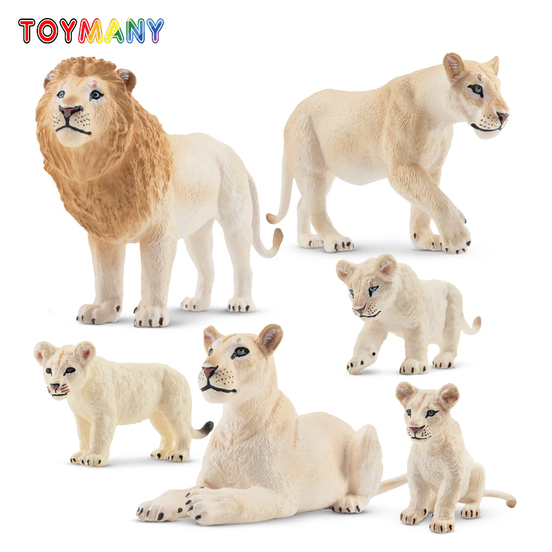6 pezzi simulazione leone bian - Kids Toys Under $5 recensione e prezzo