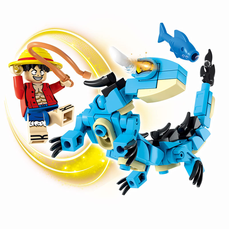One Piece Building Blocks Scat - Kids Toys Box recensione e prezzo