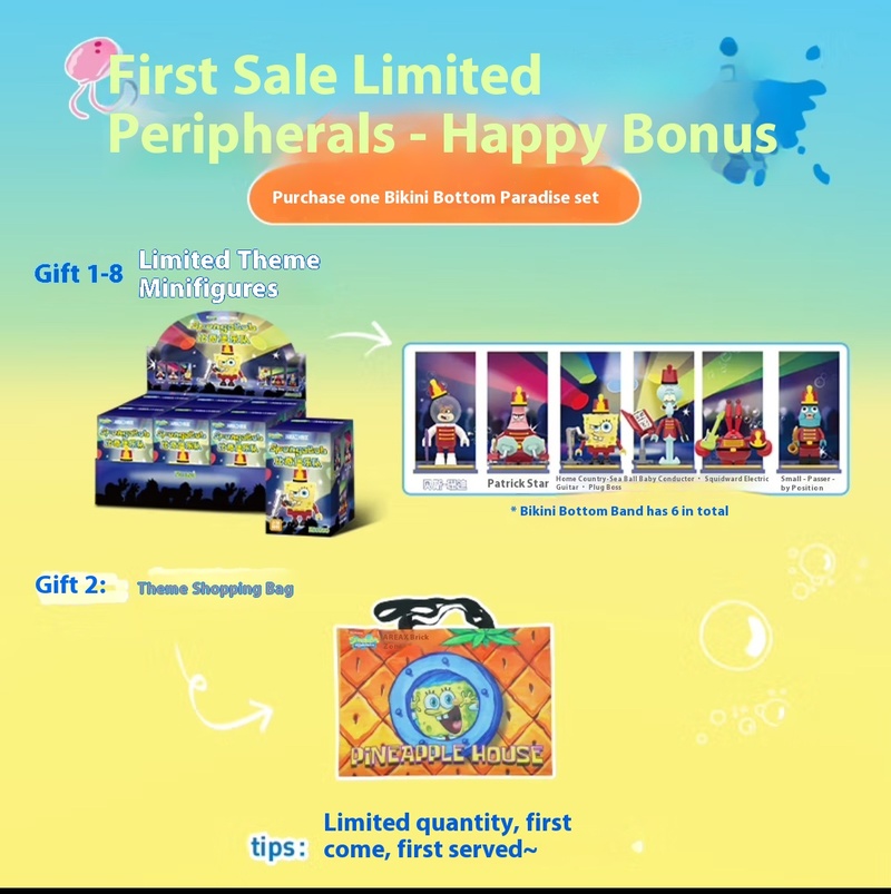 Ufficiale Area-X Spongebob Squ - Kids Toys Box recensione e prezzo